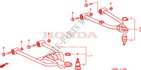 FRONT SUSPENSION ARM dla Honda TRX 250 FOURTRAX RECON Standard 2003