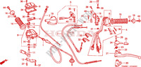 LEVER   SWITCH   CABLE ('02 '04) dla Honda TRX 250 FOURTRAX RECON Standard 2002
