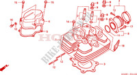 CYLINDER HEAD dla Honda FOURTRAX 450 FOREMAN 4X4 Electric Shift 2002