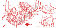 CRANKCASE dla Honda FOURTRAX 450 FOREMAN 4X4 Electric Shift 2001