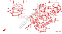 CYLINDER HEAD dla Honda FOURTRAX 450 FOREMAN 4X4 Electric Shift 2000