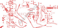 LEVER   SWITCH   CABLE dla Honda FOURTRAX 650 RINCON 2005
