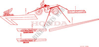 STRIPE/EMBLEM (CB125TDE) dla Honda CB 125 TWIN 1986