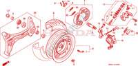 REAR WHEEL   ARM   BRAKE dla Honda PANTHEON 125 FES 2000