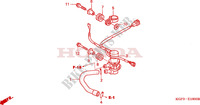 AIR INJECTION VALVE dla Honda AROBASE 125 STOP AND GO 2002