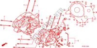 CRANKCASE dla Honda 125 VARADERO 80km h 2002