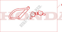 U LOCK 115/270 dla Honda CBR 125 NOIR 2010