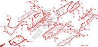 FLOOR PANEL/CENTER COVER (FES1257/A7)(FES1507/A7) dla Honda S WING 150 FES 2007