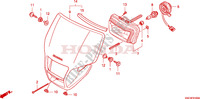 HEADLIGHT dla Honda CRF 250 X 2011
