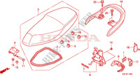 SEAT dla Honda INNOVA 125 2012
