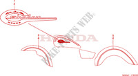 STICKERS dla Honda SHADOW VT 750 2000