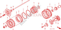CLUTCH dla Honda VTR 1000 FIRE STORM 2000
