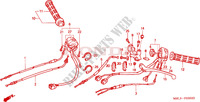 LEVER   SWITCH   CABLE dla Honda DEAUVILLE 650 1998