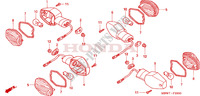 INDICATOR dla Honda CBR 600 F RED 2007