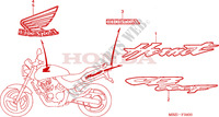 MARK (CB600F2) dla Honda CB 600 F HORNET 34HP 2002