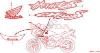 MARK (2) dla Honda CB 600 S HORNET 34HP 2001