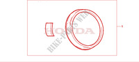 METER RING dla Honda CB 600 S HORNET 34HP 2000
