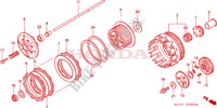 CLUTCH dla Honda VTR 1000 SP2 100CV 2002