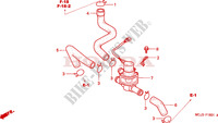 AIR INJECTION CONTROL VALVE dla Honda CBR 954 RR 2003
