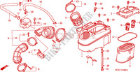 AIR CLEANER dla Honda VT 1100 SHADOW C2 SABRE 2000
