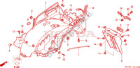 REAR FENDER dla Honda PAN EUROPEAN ST 1300 2003