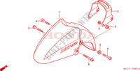 FRONT FENDER (FJS600A3/A4/A5) dla Honda SILVER WING 600 ABS 2004