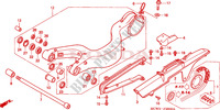 SWINGARM dla Honda VFR 800 VTEC ABS 2005