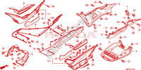 FLOOR STEP/UNDER COVER (F JS400D9/FJS400A) dla Honda SILVER WING 400 2010