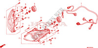 HEADLIGHT (FJS400D9/FJS40 0A) dla Honda SILVER WING 400 2013