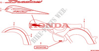 WINKER(VT750C2B/VT750CS) dla Honda SHADOW VT 750 BLACK 2011