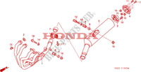 EXHAUST MUFFLER dla Honda CB 1300 ABS FAIRING 2005