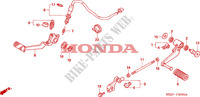 PEDAL dla Honda CB 1300 TWO TONE 2003