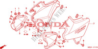 SIDE COVERS (CB1300/A/S/SA ) dla Honda CB 1300 ABS FAIRING 2005