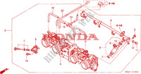 THROTTLE BODY (ASSY.) dla Honda CB 1300 BI COULEUR 2003