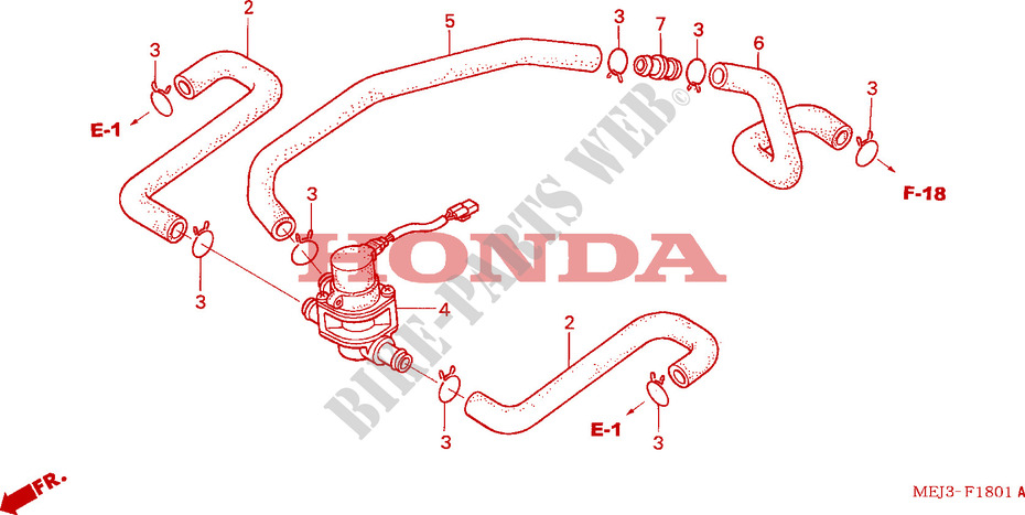 AIR INJECTION CONTROL VALVE dla Honda CB 1300 2003