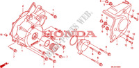 LEFT CRANKCASE COVER dla Honda CB 1300 ABS FAIRING 2006