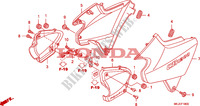 SIDE COVERS dla Honda CB 1300 S FAIRING 2007
