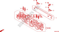 THROTTLE BODY(COMPONENTS) dla Honda CB 1300 S FAIRING 2007