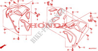 FRONT SIDE COWL dla Honda CBR 1000 RR FIREBLADE HRC 2007
