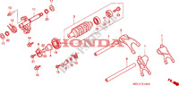 GEARSHIFT DRUM dla Honda CBR 1000 RR FIREBLADE 2004
