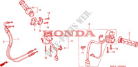 LEVER   SWITCH   CABLE dla Honda CBR 1000 RR FIREBLADE 2005