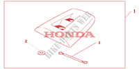 REAR SEAT COWL dla Honda CBR 1000 RR FIREBLADE 2007