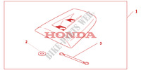 REAR SEAT COWL dla Honda CBR 1000 RR FIREBLADE 2005