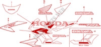 STRIPE/MARK (4) dla Honda CBR 1000 RR FIREBLADE 2005