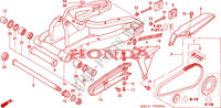 SWINGARM dla Honda CBR 1000 RR FIREBLADE HRC 2007