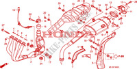 EXHAUST MUFFLER dla Honda CBR 600 RR GREY ORANGE 2011