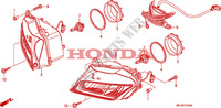 HEADLIGHT dla Honda CBR 600 RR GREY ORANGE 2011
