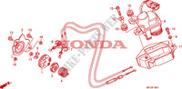 SERVO MOTOR dla Honda CBR 600 RR GRAY ORANGE 2011
