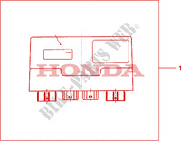 ABS ECU dla Honda CBR 1000 RR FIREBLADE ABS NOIRE 2011