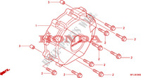A.C. GENERATOR COVER(CBR1 000RR) dla Honda CBR 1000 RR FIREBLADE NOIRE 2010